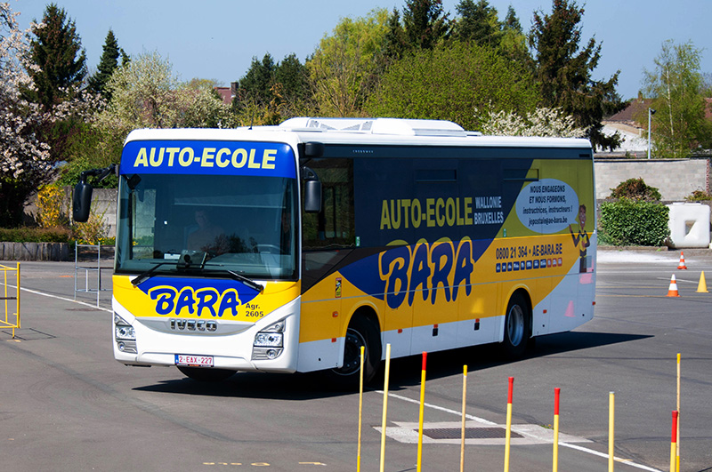 Bus pour le permis CAPD professionnel