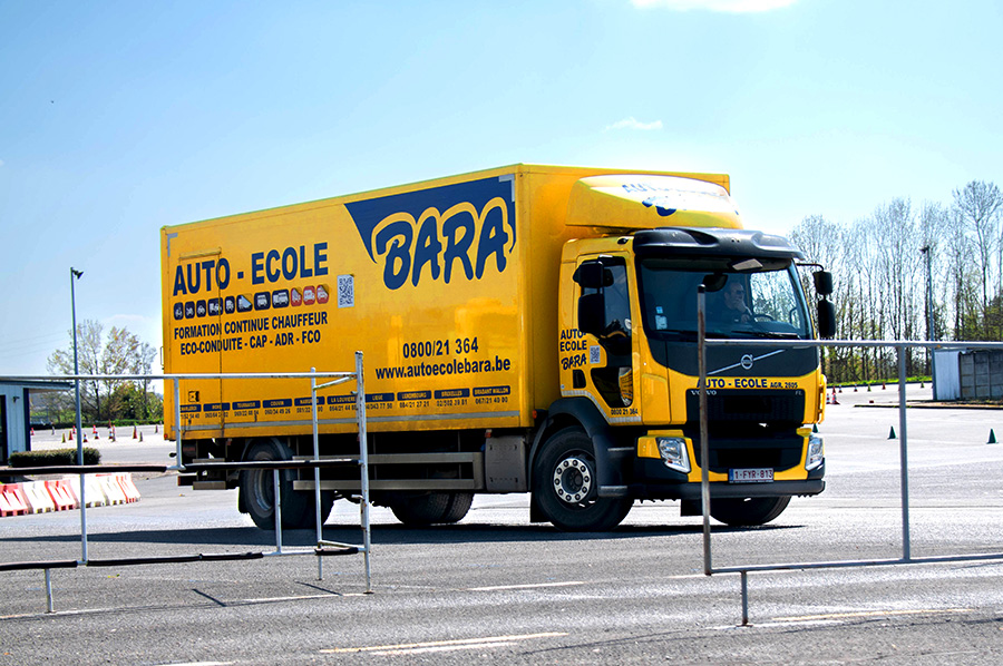 Camion pour le permis CAPC professionnel